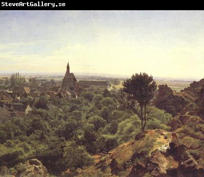 Ferdinand Georg Waldmuller Waldmuller View of Modling (nn02)